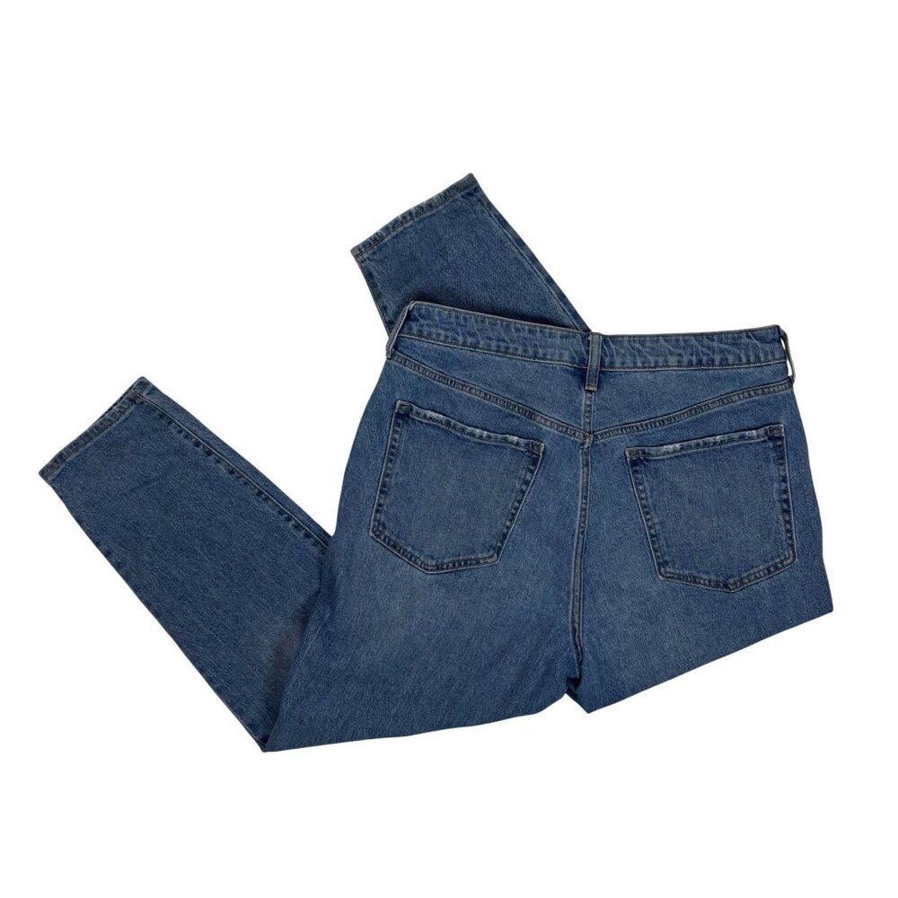 Old Navy Denim Jeans Womens Size 14 High Rise OG Straight Secret-Smooth Pockets - Picture 7 of 10